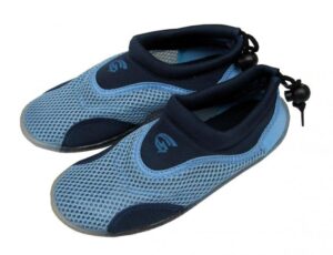 Alba Neoprenové boty do vody Junior modré