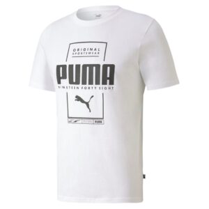 Tričko Puma Box Tee Bílá / Černá