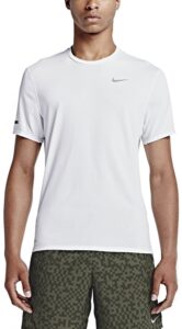 Běžecké tričko Nike DRI-FIT CONTOUR SS Bílá