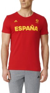 Tričko adidas Spain Euro 2016 Červená / Žlutá