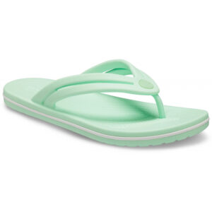 Dámské žabky (plážová obuv) CROCS-Crocband Flip W neo mint (EX) 42/43 Zelená