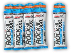 Amix Performance Series 4x Rocks Energy Gel XXL caffeine 65g+1xZDARMA