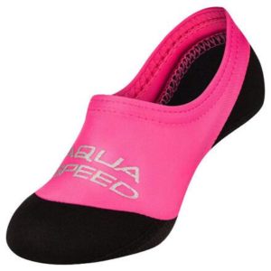Aqua-Speed Neo dětské neoprenové ponožky růžová