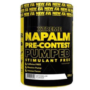 Fitness Authority Xtreme Napalm Pre-Contest Pumped stimulant free 350g