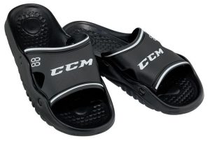 CCM Pantofle Shower Sandal Black POUZE 45 (VÝPRODEJ)