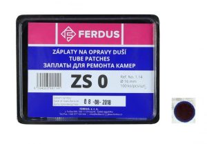 FERDUS Lepení-záplata ZS0 kulatá 16mm box 100ks