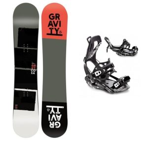 Gravity Cosa pánský snowboard + Raven FT360 black vázání