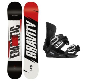 Gravity Empatic snowboard + Gravity Drift black vázání + sleva 400