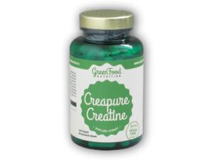 GreenFood Nutrition Creapure creatine 120 kapslí
