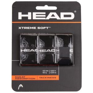 Head XtremeSoft 3 overgrip omotávka tl. 0,5 mm černá
