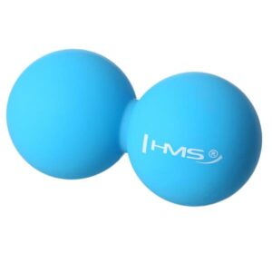 HMS Dvojitý masážní míč BLC02 modrý – Lacrosse Ball