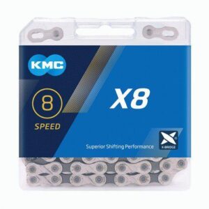Kmc X8 Stříbrno/šedý BOX řetěz