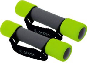 Lifefit Činky molitanové s páskem Plus 2×0.5 kg new