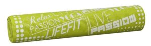 Lifefit Gymnastická podložka SLIMFIT PLUS, 173x61x0.6cm, světle zelená