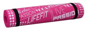 Lifefit Podložka YOGA MAT EXKLUZIV , 100x60x1cm, světle růžová