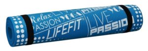 Lifefit Podložka YOGA MAT EXKLUZIV , 100x60x1cm, modrá