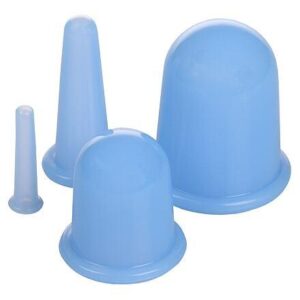 Merco Cups 4Pack masážní silikonové baňky modrá