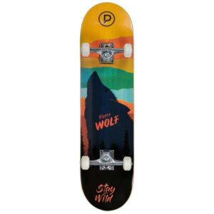 Powerslide Skateboard Playlife Fierce Wolf 31x8"