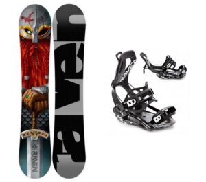 Raven Dwarf pánský snowboard + Raven FT360 black vázání