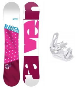 Raven Style Pink dámský snowboard + Raven S230 White vázání + sleva 400