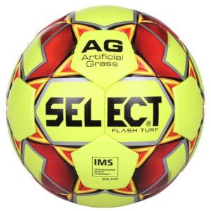 Select FB Flash Turf fotbalový míč žlutá-červená