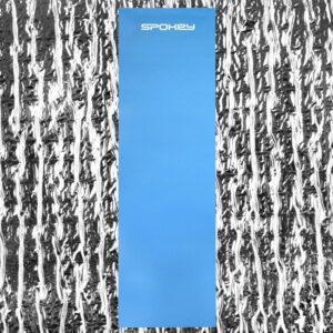 Spokey KODIAK Turistická dvouvrstvá karimatka s hliníkovou izolací, 180 x 50 x 1 cm, modrá