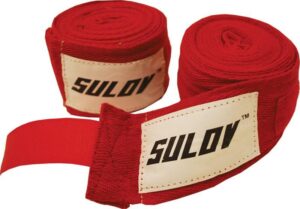 SULOV Box bandáž nylon 3m 2ks červená