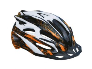 Sulov TOP-QUATRO 5 bílo/oranžová cyklistická helma
