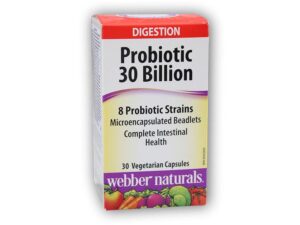 Webber Naturals Probiotic 30 Billion 30 kapslí