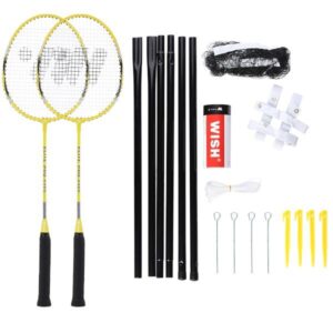 WISH Sada raket na badminton Alumtec 4466