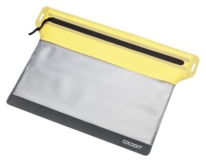 Cocoon pouzdro Zippered Flat Document Bag L yellow