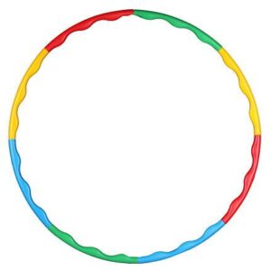 LiveUp Kruh hula hoop rozkládací 8 částí