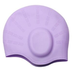 Merco Ear Cap plavecká čepice fialová