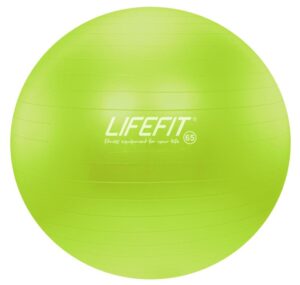 Lifefit 65cm zelený gymnastický míč