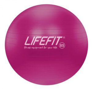 Lifefit Gymnastický míč ANTI-BURST 85 cm, bordó